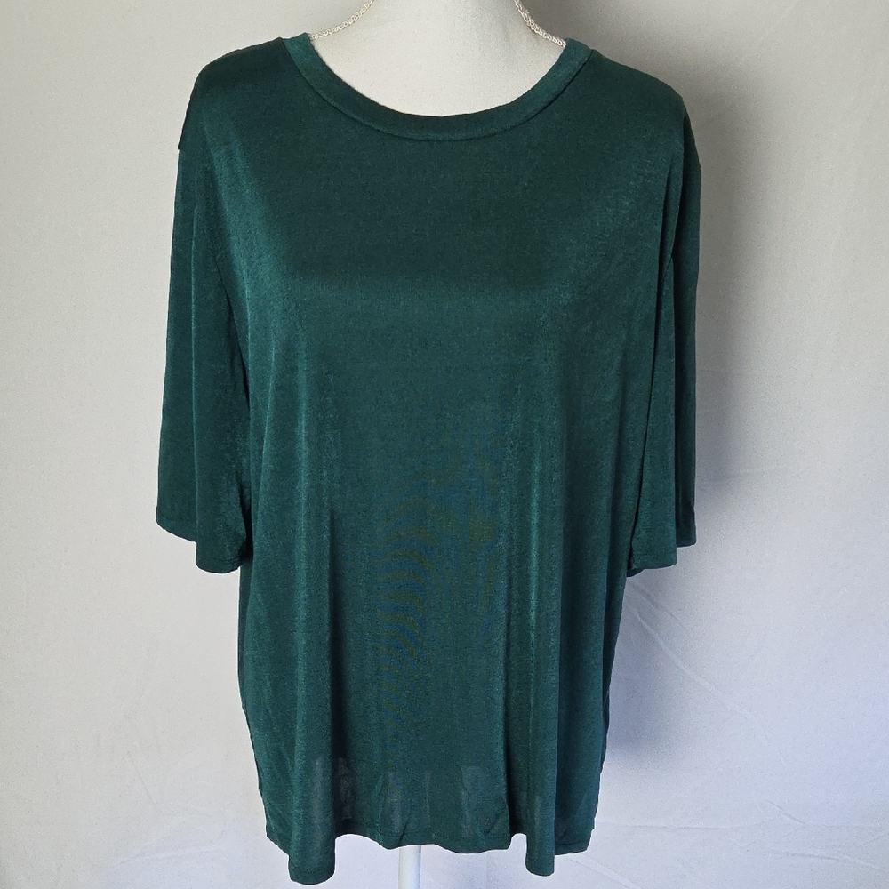 NWT Stitch Fix Beacon Apparel Siobhan Short Sleeve Holiday Women's 2X